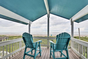 Oceanfront Surfside Beach Home Deck and Grill!
